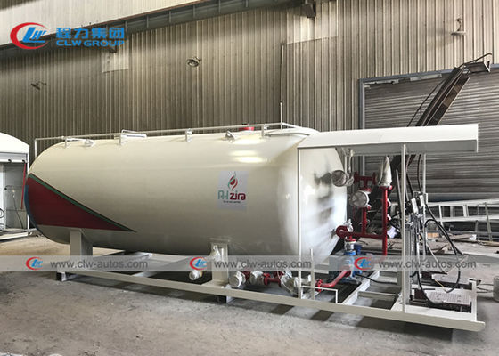 ASME Explosion Proof Mobile LPG Refilling Plant With 2 Filling Weight Scale