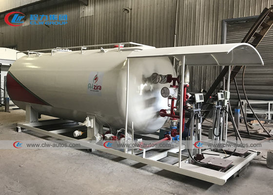 ASME Explosion Proof Mobile LPG Refilling Plant With 2 Filling Weight Scale