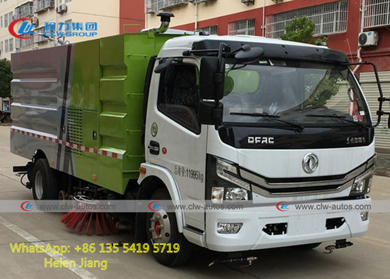 Dongfeng 4x2 4M3 Watering Tank 5M3 Dust Tank Road Cleaning Truck