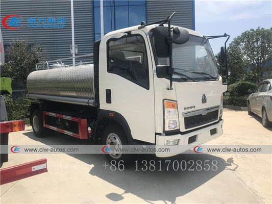 Sinotruk Howo 5cbm SUS304 Tank Water Delivery Truck