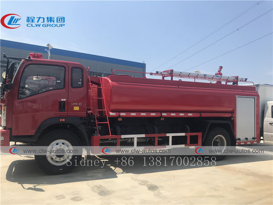 Sinotruk Howo 4x2 4CBM Water Tank Fire Fighting Truck