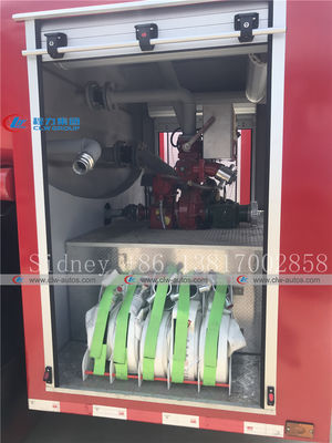 Sinotruk Howo 4x2 4CBM Water Tank Fire Fighting Truck