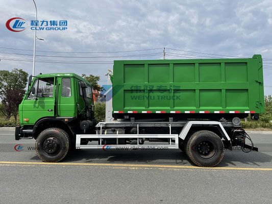 Factory Price 13,000L China Dongfeng Hydraulic Arm System 13cbm Hook Lift Garbage Truck