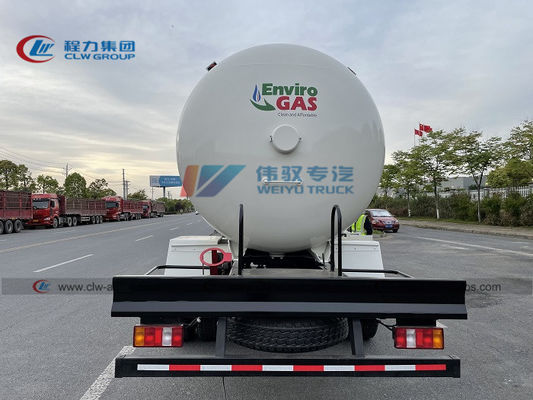 Sinotruk HOWO 4x2 15m3 12m3 LPG Gas Bobtail Tanker Truck