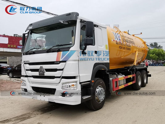 Sinotruk HOWO 6x4 15cbm 16cbm 18cbm 20cbm Vacuum Sewage Suction Truck