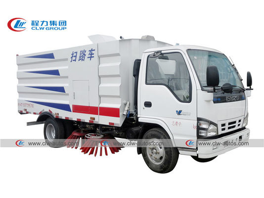 EURO 4 5 Ton ISUZU LHD Vacuum Road Sweeper Truck