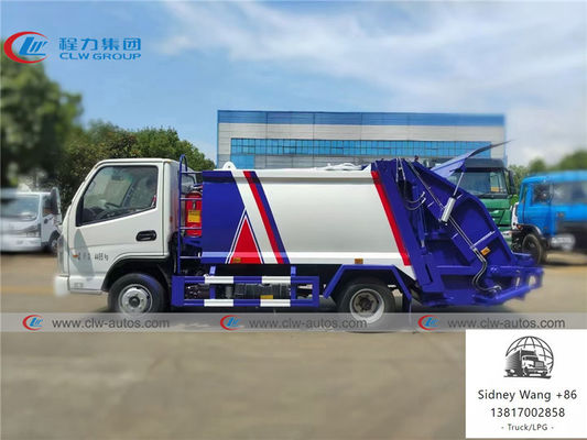 KAMA 5CBM Garbage Compactor Truck For Environmental Services