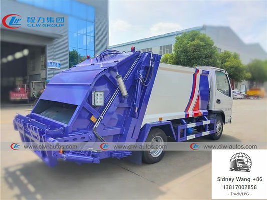 KAMA 5CBM Garbage Compactor Truck For Environmental Services