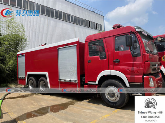 SINOTRUK HOMAN 6x4 Emergency Fire Pumper Trucks