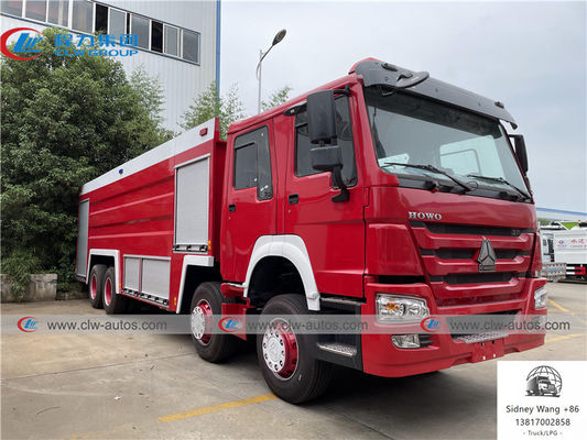 Sinotruk Howo 8x4 371HP 20000L Fire Rescue Truck