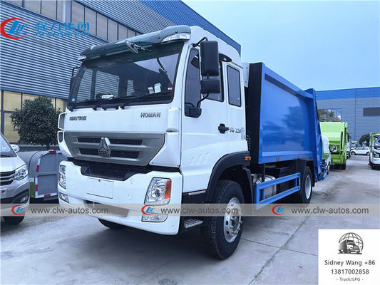 Sinotruk Homan 4x2 10000L RHD Garbage Compactor Truck