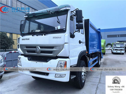 Sinotruk Homan 4x2 10000L RHD Garbage Compactor Truck