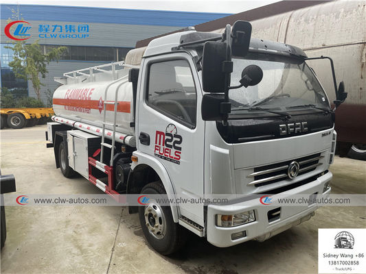 5cbm Dongfeng Duolica 4x2 Fuel Transport Truck With Dispenser