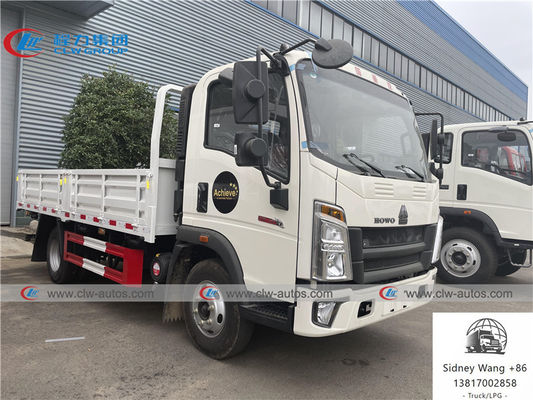 SINOTRUK HOWO 4x2 3 Ton 5 Ton Cylinder Truck For Cargo Transport