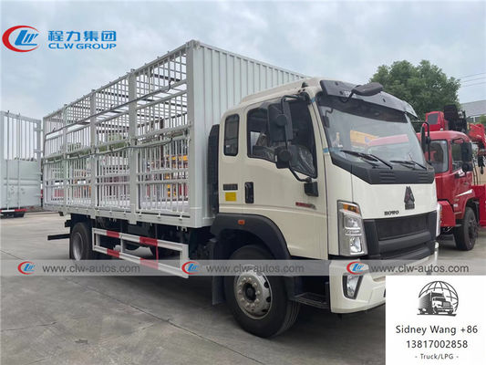 Sinotruk Howo 4x2 Fence Cargo Truck For Livestock Transport