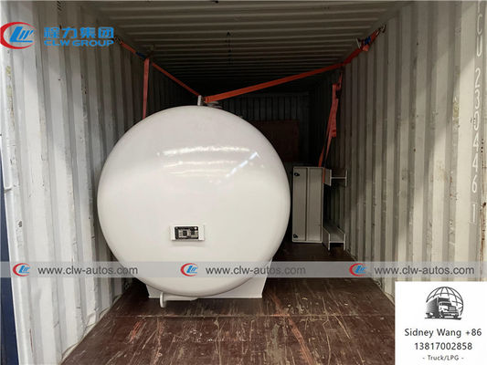 5000 Liters 2.5 Ton LPG Gas Station With Cylinder Refilling Scale