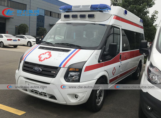 FORD Mid Roof Monitoring Negative Pressure First Rescue Ambulance Vehicle