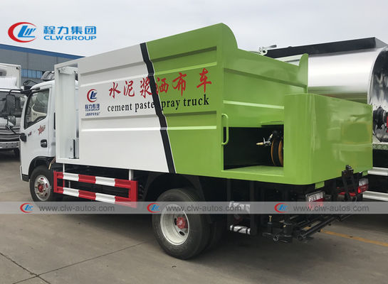 LHD Dongfeng 4x2 5M3 Cement Paste Spray Truck