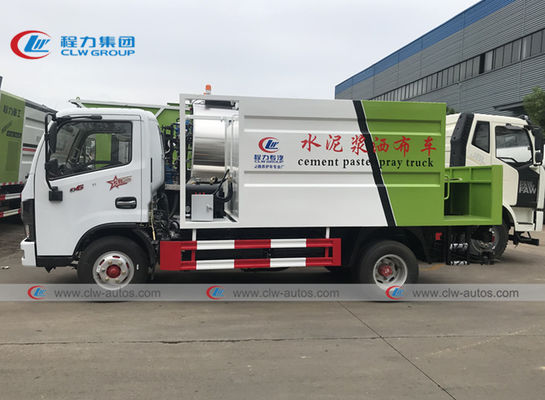 LHD Dongfeng 4x2 5M3 Cement Paste Spray Truck