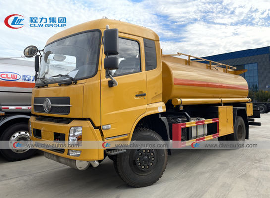 Dongfeng 6 Wheeler RHD 10000L Mobile Oil Tanker Truck