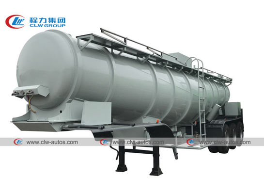 3 Axle 19M3 21M3 V Type Concentrated Sulfuric Acid Transport Trailer