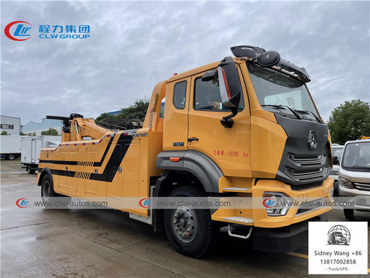 SINOTRUK HOWO 4X2 10T Conjoint Wrecker Towing Truck