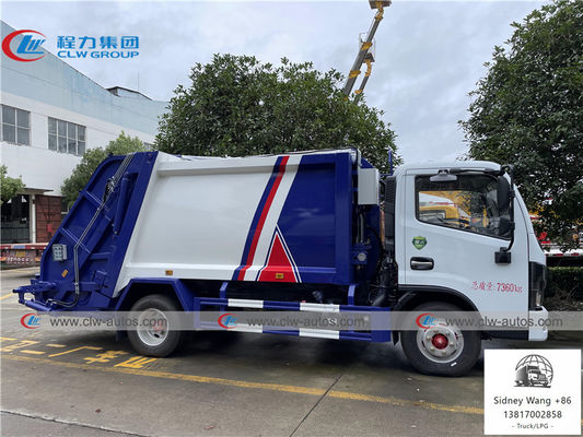 Dongfeng Duolica 4x2 6000L Rear Load Garbage Compactor Truck