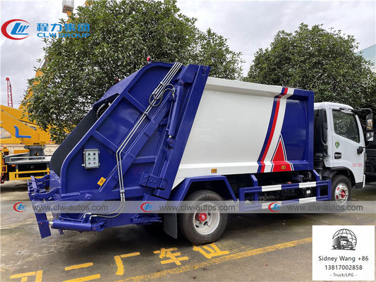 Dongfeng Duolica 4x2 6000L Rear Load Garbage Compactor Truck