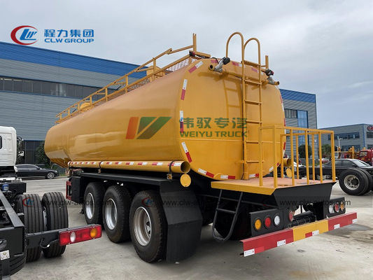 40 - 45cbm Tank Tri Axle Semi Trailer For Edible Water Transport