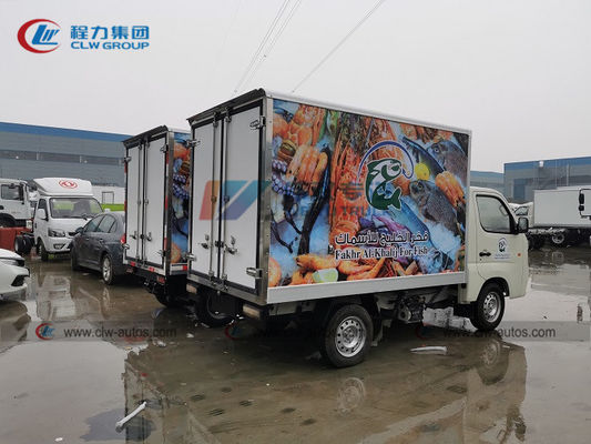 Foton Mini 1T Seafood Delivery Refrigerator Van Truck