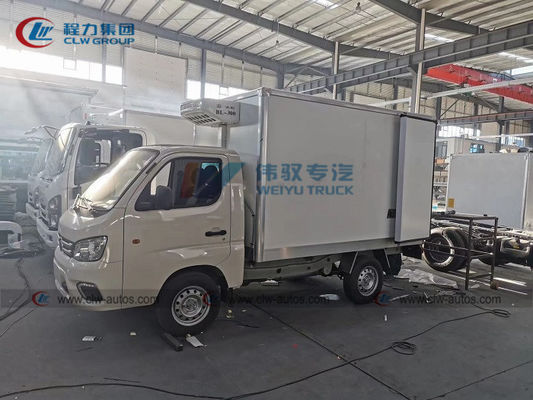 Foton Mini 1T Seafood Delivery Refrigerator Van Truck