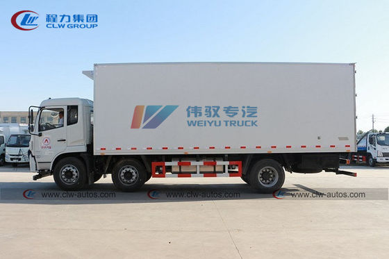 Dongfeng 6x2 20 - 30 Ton 9.6m Freezer Van Truck For Vaccine Transport