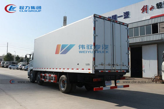 Dongfeng 6x2 20 - 30 Ton 9.6m Freezer Van Truck For Vaccine Transport