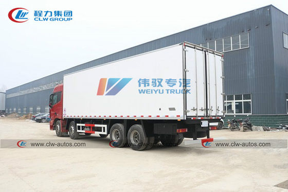 Foton 8x4 9.6m Long Distance Food Transportation Refrigerated Box Truck