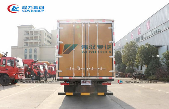 Dongfeng 10 - 15 Tons Food Transport Refrigerator Van Truck