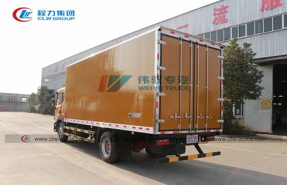 Dongfeng 10 - 15 Tons Food Transport Refrigerator Van Truck