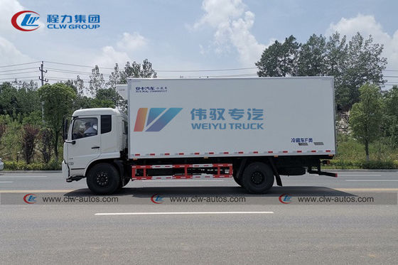 Dongfeng 6.5m 7.8m Freezer Box Truck For Food Transport