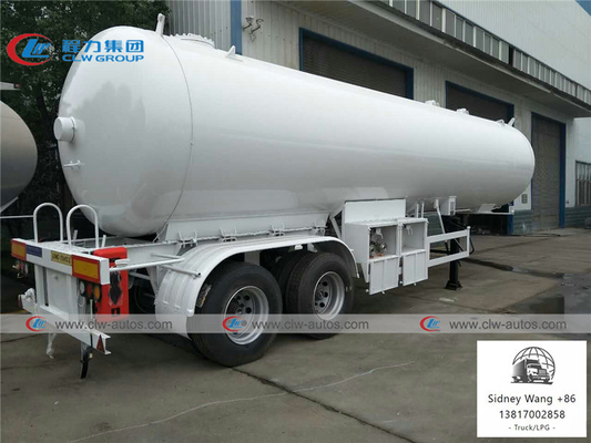 2 Axle 20MT 40M3 Tank Semi Trailer For LPG Transport