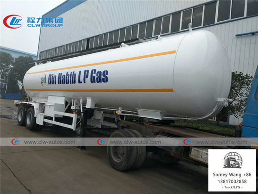 2 Axle 20MT 40M3 Tank Semi Trailer For LPG Transport