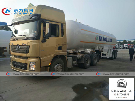 2 Axle 20MT 40M3 Tank Semi Trailer For LPG Transport