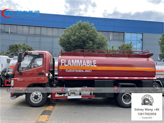 Foton Aumark 4x2 8000L fuel delivery tank truck