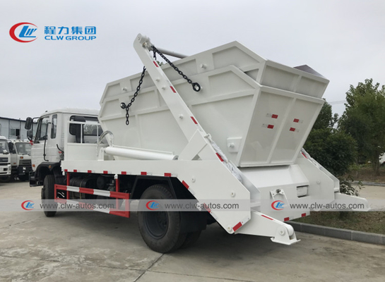 Dongfeng 4x2 8M3 Skip Loader Swing Arm Garbage Truck