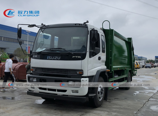 ISUZU FTR 4x2 6 Wheeler 12CBM LHD Waste Collection Truck