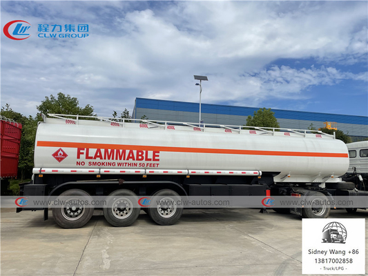 3 Axle 46000L 35T 40T Carbon Steel Fuel Tanker Truck