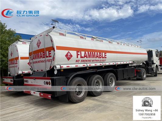 3 Axle 46000L 35T 40T Carbon Steel Fuel Tanker Truck