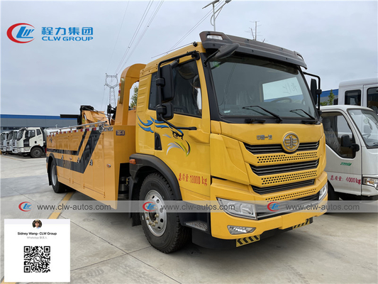 FAW 4x2 16T Heavy Duty Wrecker Towing Truck For Roadside Service