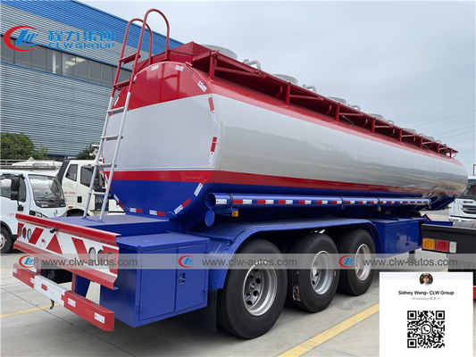 42000 Liter 30 Ton 35 Ton Tri Axle Semi Trailer For Fuel Transport