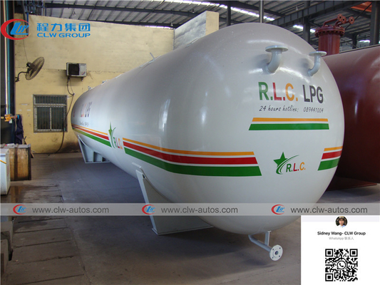 30cbm 15T LPG Storage Tank With Pump Filling Scales