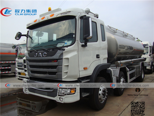 JAC 6x2 20000 Liters Stainless Steel Gasoline Transport Truck