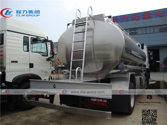 JAC 6x2 20000 Liters Stainless Steel Gasoline Transport Truck